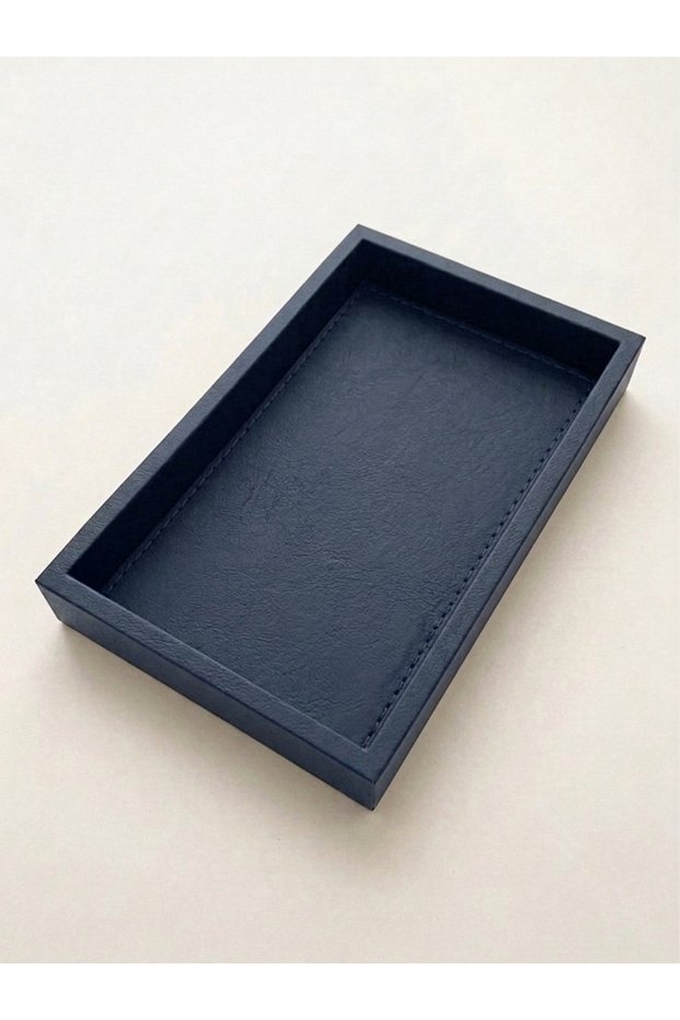 Leather Presentation Tray - Jewelry, Watch, and Key Organizer (29X19 cm)