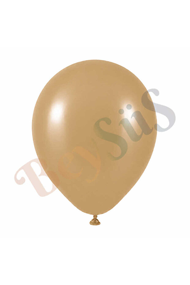 Desert Sand Color Latex Retro Balloon (60 cm) - 1 Piece