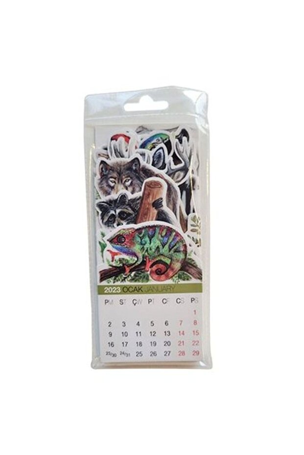 73x16 cm World Of Animals 2022-2023 Calendar