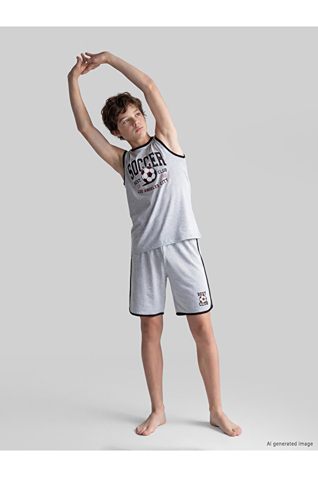 Esvab • Modern & Distinctive Boys' Shorts Pajama Set