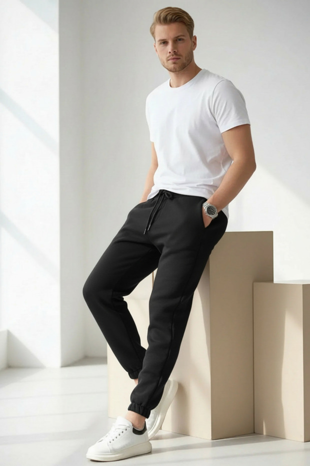 Men's Elastic Leg Jogger Sweatpants