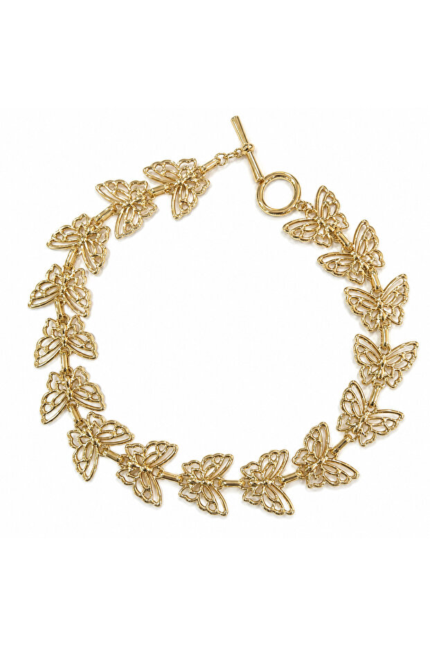 Golden Butterfly Necklace