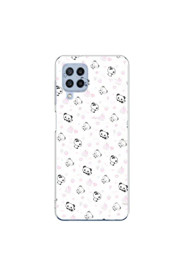 Samsung Galaxy M22 Compatible Minies 4 Design Transparent Case