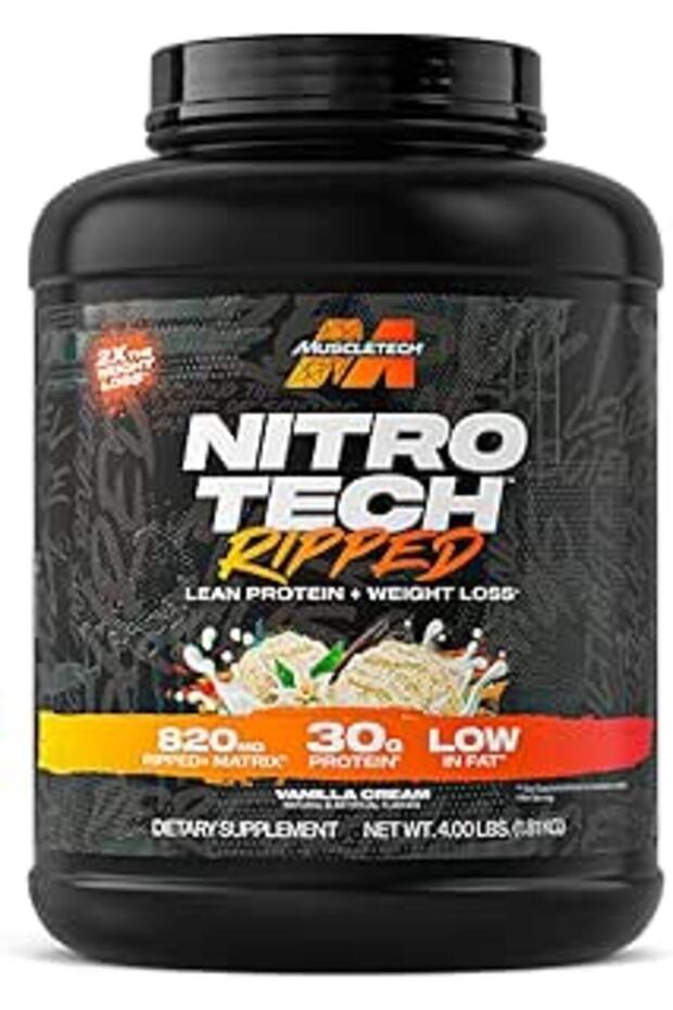 MT NITROTECH RIPPED LEAN PROTEIN VANILLA 4LB : 9575