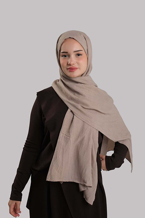 شال ريا كلاسيكي مسطح من الفرو الخفيف بخياطة إيطالية من القطن Caz Sade 202130_56