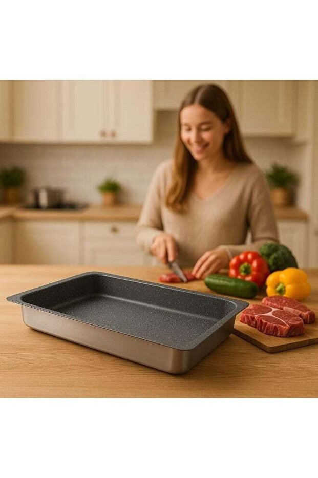 B&S Baking Pans 'GASTRONORM' 1/1 Size – Heavy-Duty Stainless Steel Trays