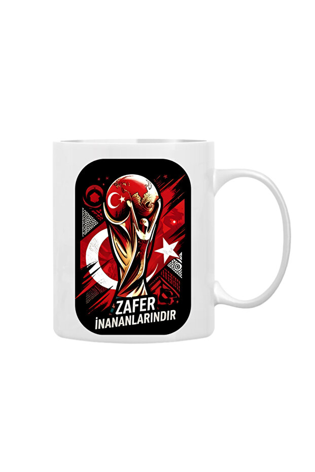 Red-White Custom Graphic Printed Mug