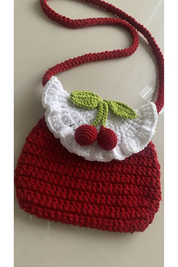 Floral Knitted Bag Large Size Handmade Summer Shoulder and Beach Bag