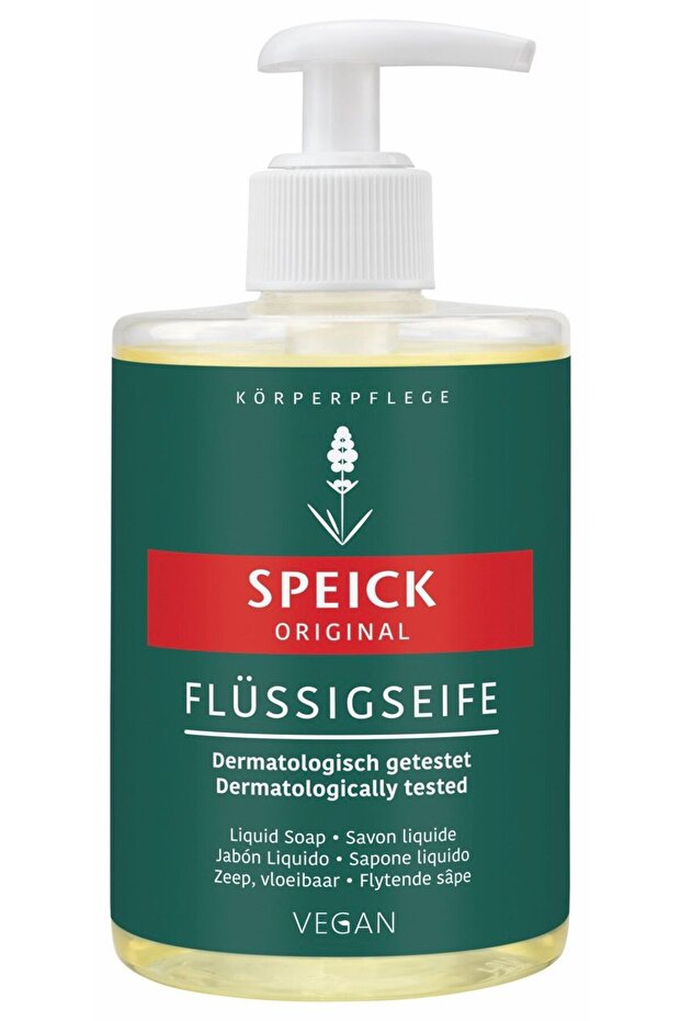 Original Liquid Soap 300 ml | Natural Ingredients, Vegan, Gentle Cleansing for Sensitive Skin, Paraben & Silicone Free