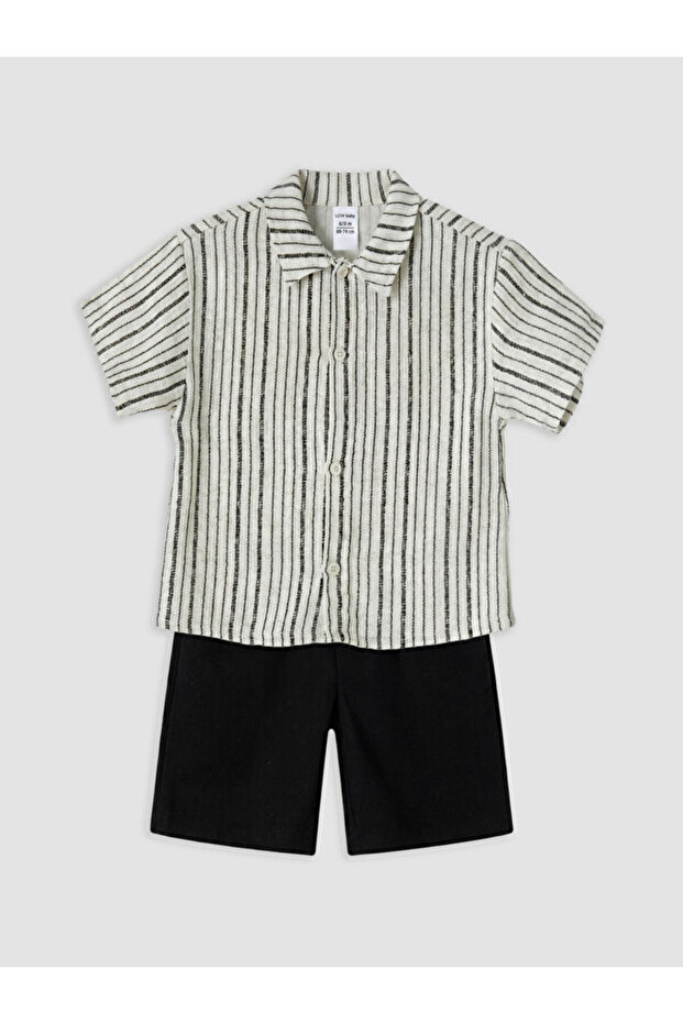 Timeless Clothing & Timeless Choices Striped Baby Boy Shorts Set