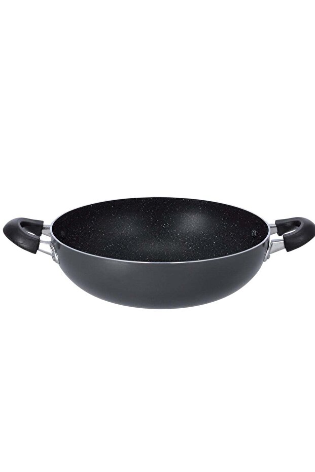 Wok Pan 26 CM - Induction Safe Frying Pan with Durable Non-Stick 2 Layer Coating
