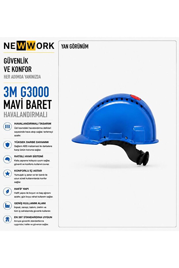 G3000 MAVİ BARET