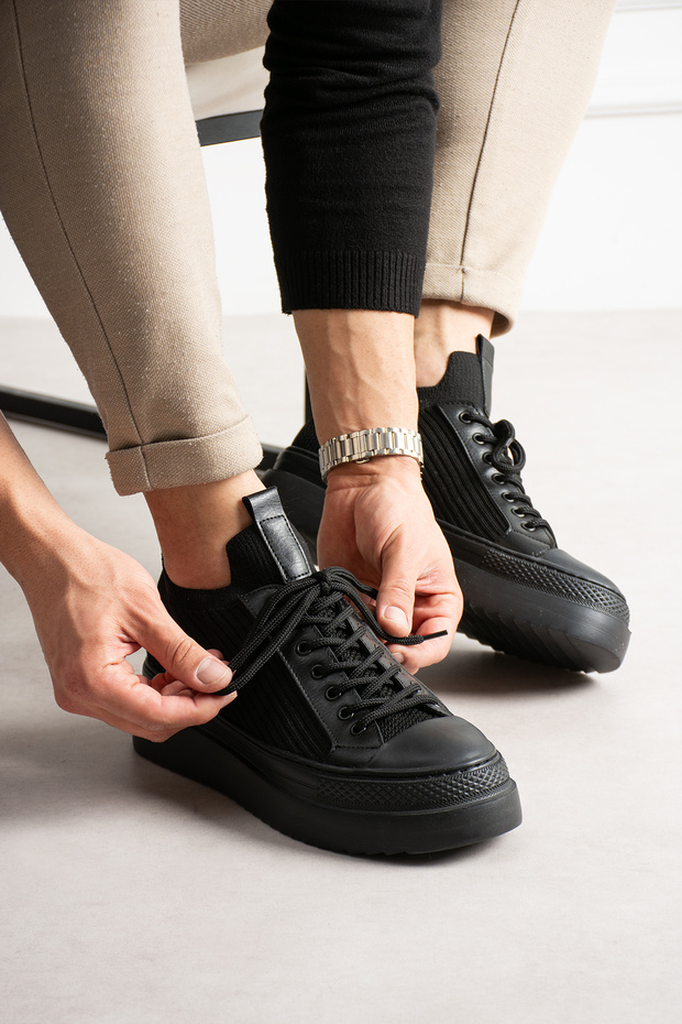 Rs2601 - Knitwear Men's Shoes Black