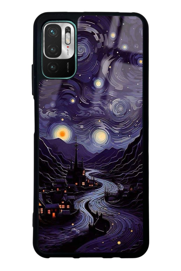 Xiaomi Redmi Note 10 5g Vortex of Night Design Glossy Phone Case