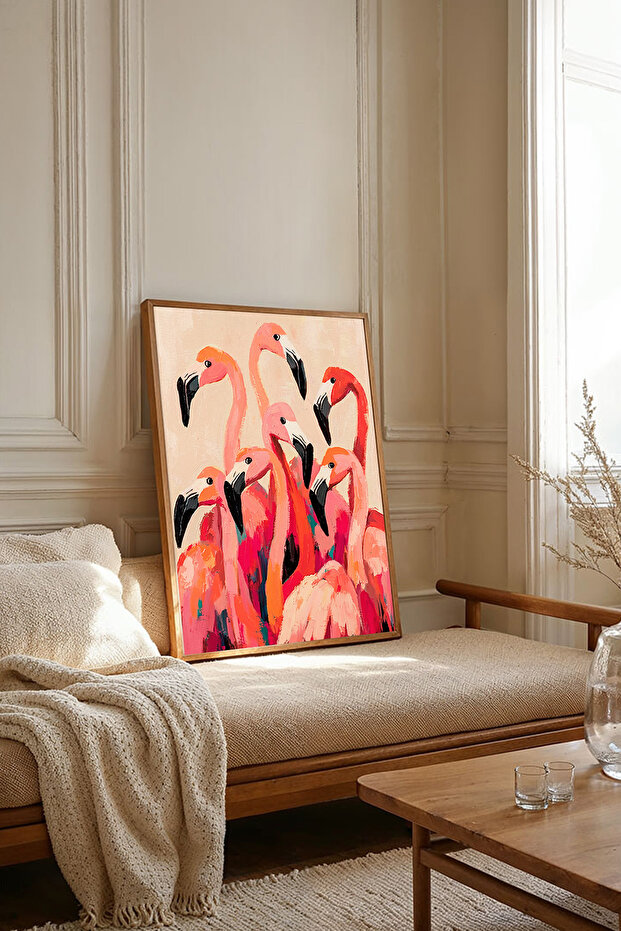 One Piece Wooden Framed Painting Tk3863
