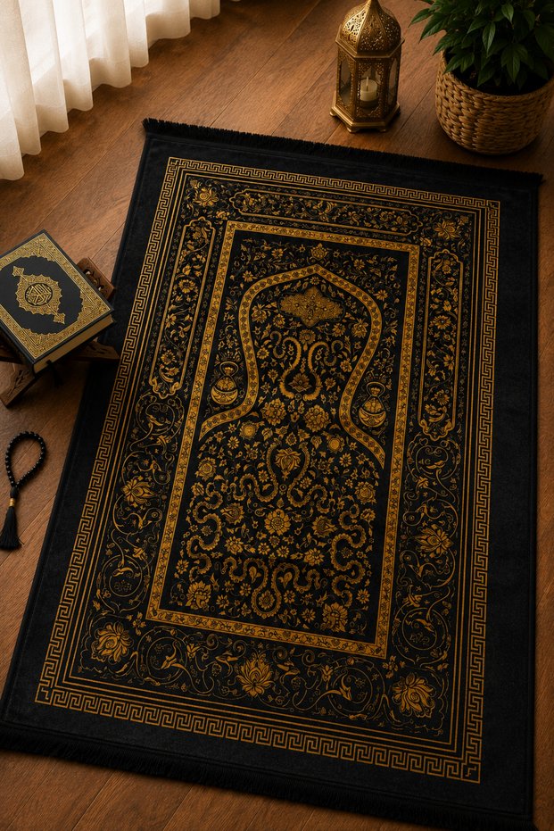 / Traditional / Pattern / Prayer Rug / Dowry / Engagement / Wedding / 80 X 120 Large Size