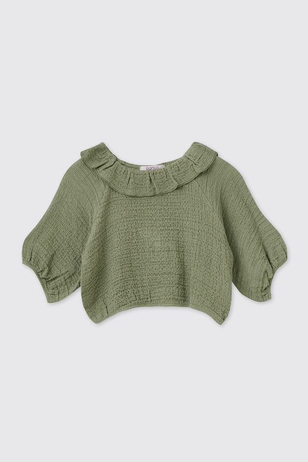 Girl's Khaki Blouse