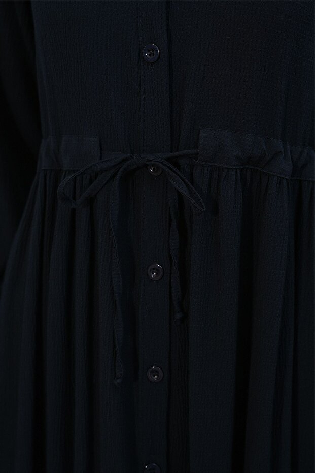 Bdart Patterned Buttoned Maxi Dress - 5