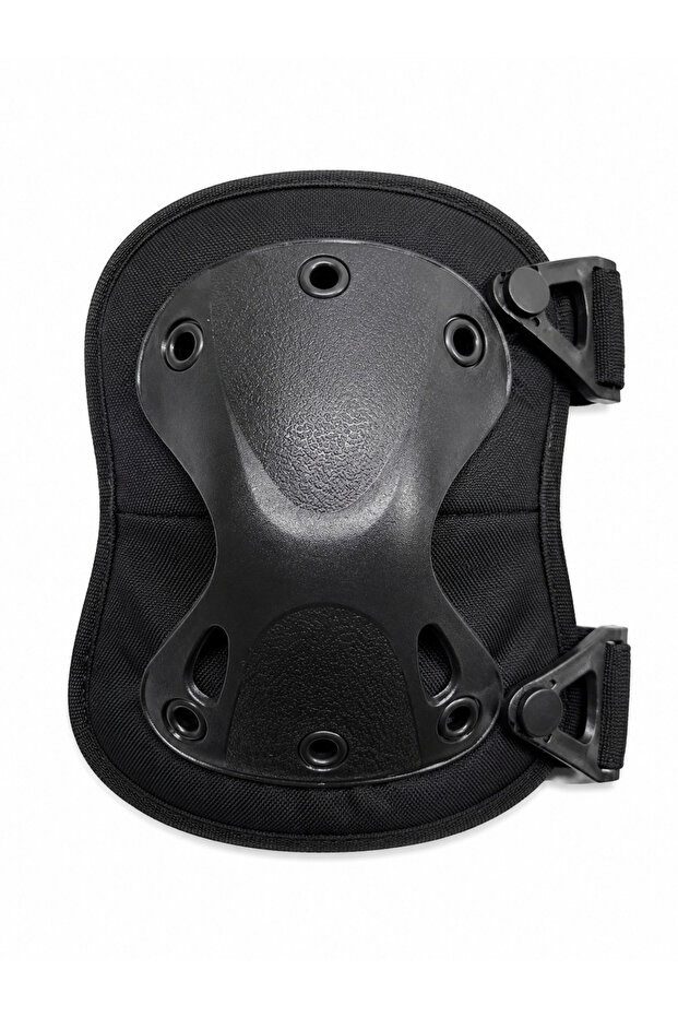 Professional Protective Knee and Elbow Pads Set – Hard Shell Impact Absorbing Work Safety Protector – (1 Pair)