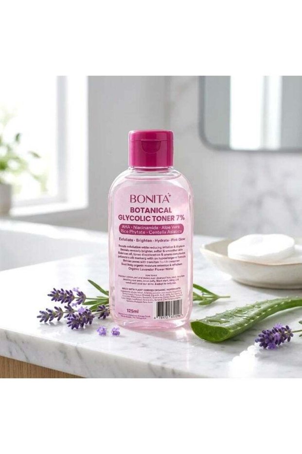 Botanical Glycolic Toner 7% – The Ultimate Daily Toner for Brighter Skin, Refined Pores