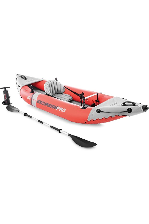 68303EP Excursion Pro K1 Inflatable Kayak Set with Paddles and Pump - 1-Person