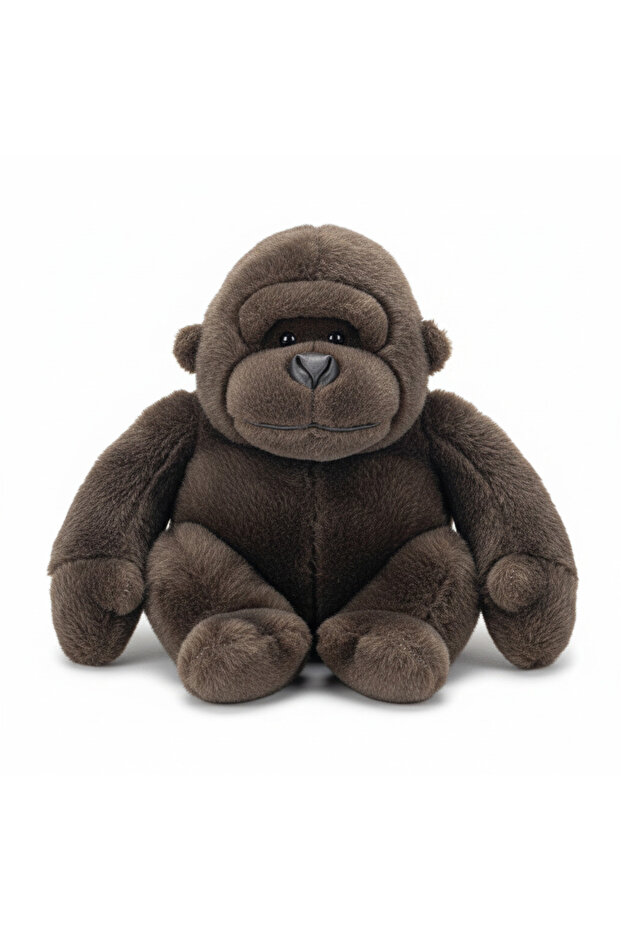Brown Plush Gorilla Stuffed Animal Toy