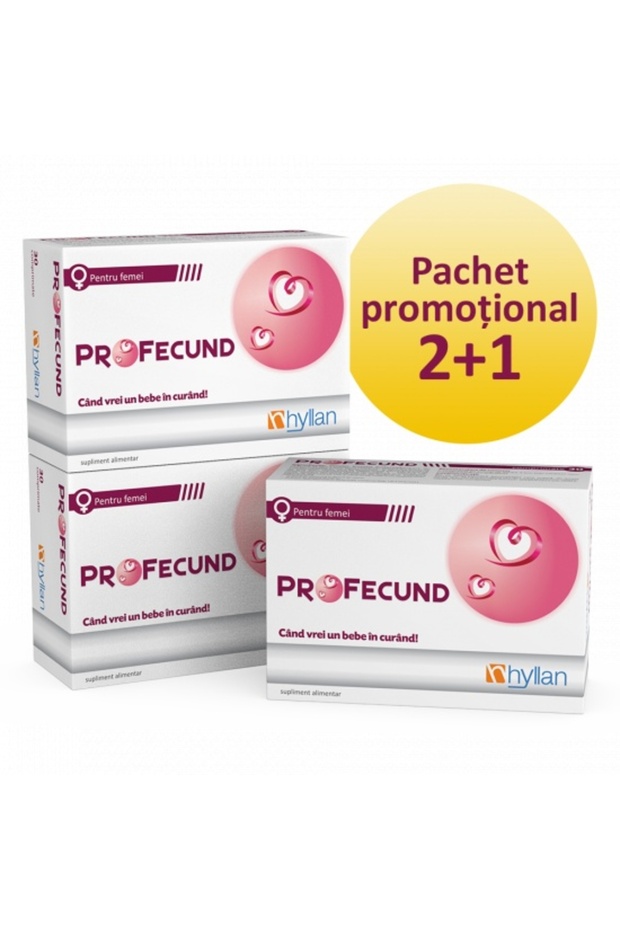 Hyllan Profecund 30 comprimate 2+1 gratis Div