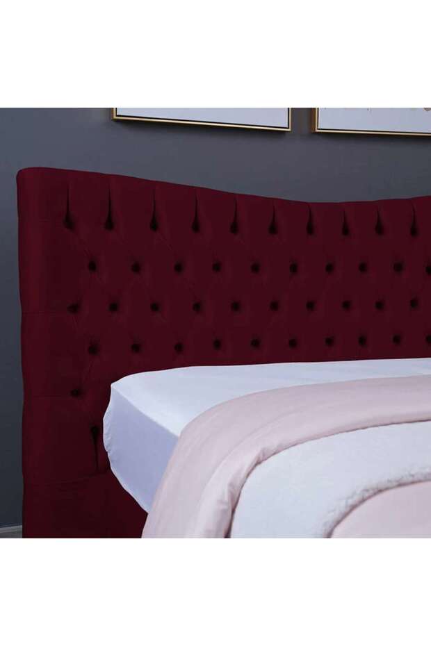 MARS HEADBOARD VELVET MAROON L-140 : H-125 CM