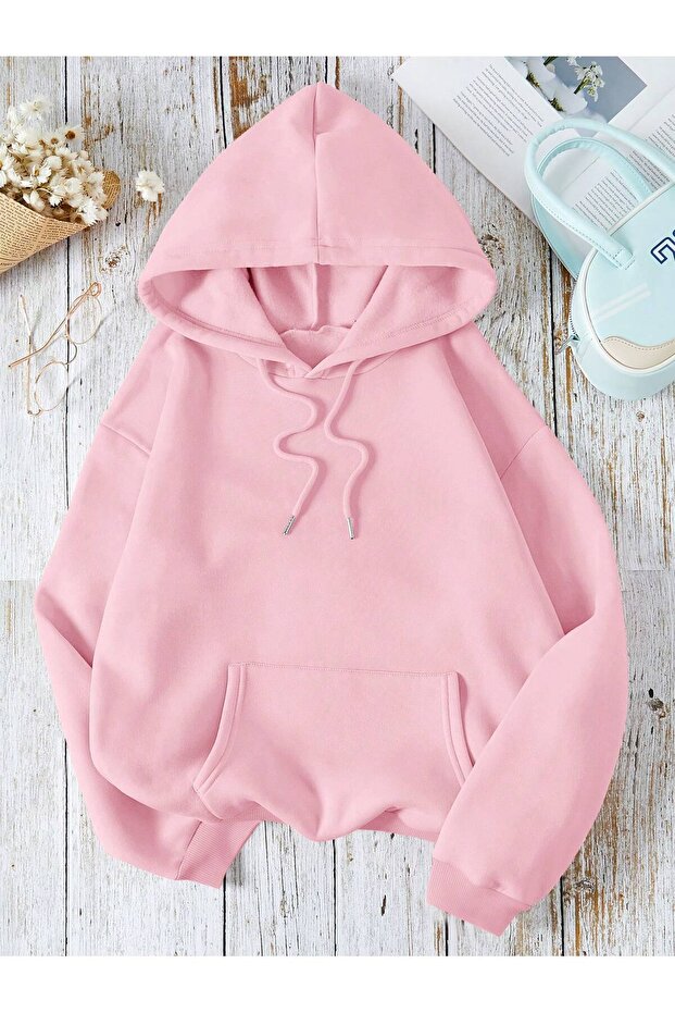Oversize Hooded Sweatshirt