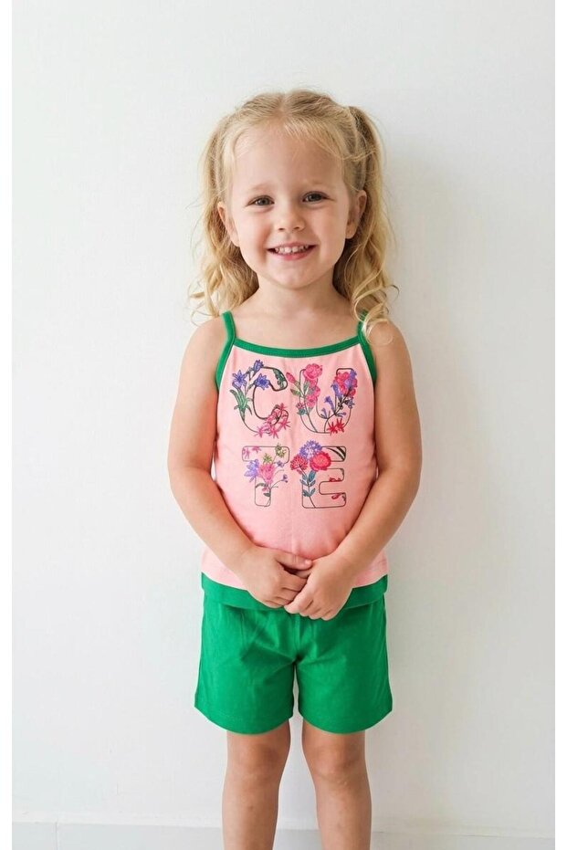 Girl's Shorts T-Shirt Set