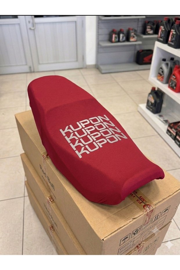 125 Cc Compatible Motorcycle Saddle Cover - Protection Cover with Coupon Print