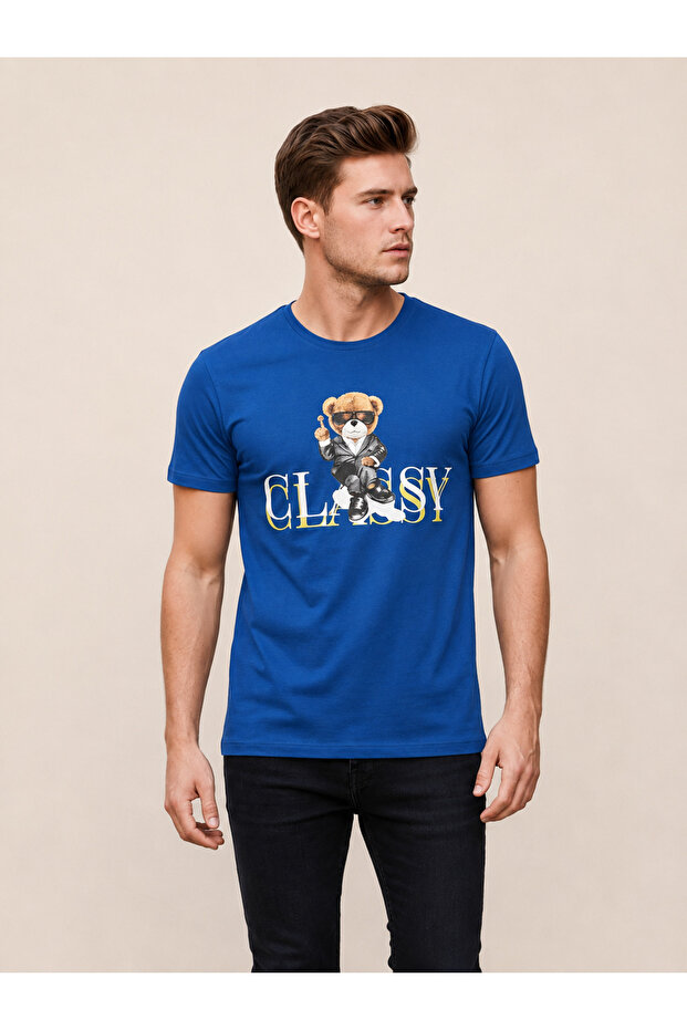 Vigoss Printed Men's Oversize T-Shirt 62516-30010