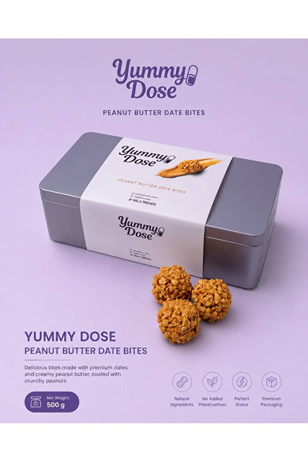 Peanut Butter Date Bites – 500g