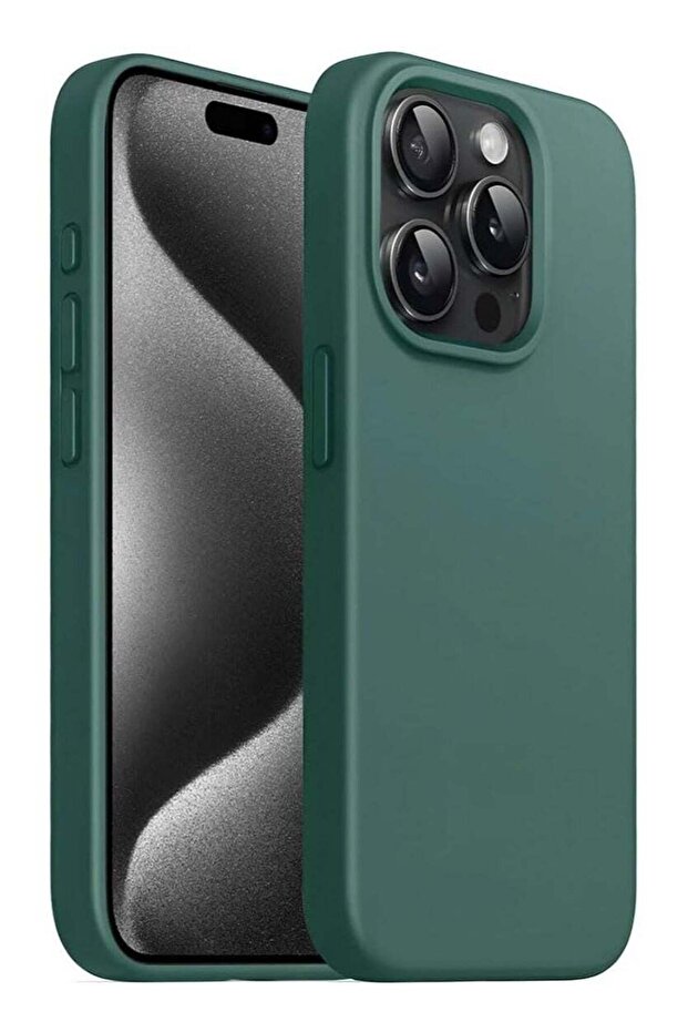 iPhone 16 Pro Max Slim Fit Green TPU Case – Soft, Flexible Silicone Back Cover