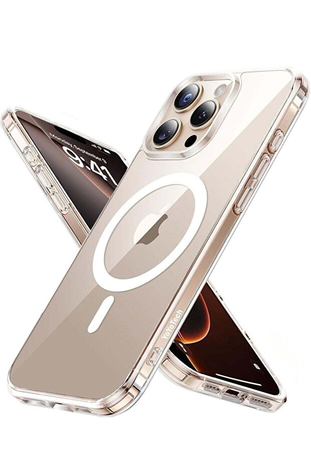 Magnetic iPhone 16 Pro Max Case (6.9", 2024) – Enhanced N52 Magnets, Military-Grade Protection, Wireless Charging Compatible
