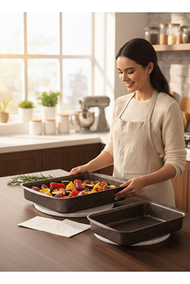 Turkey Granite Brown Tray Set