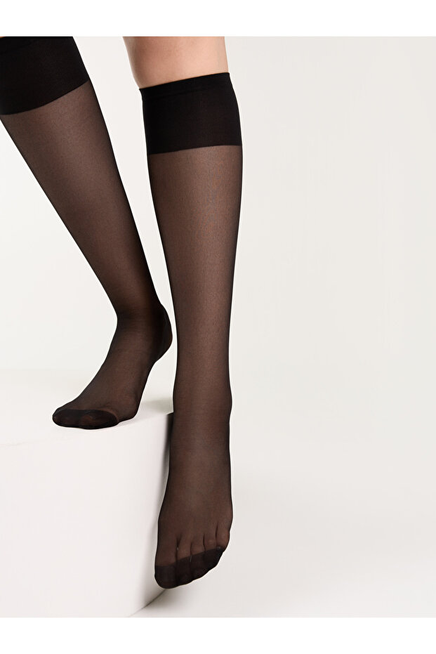 Solo 20 (2 Pairs) Women's Knee-High Socks