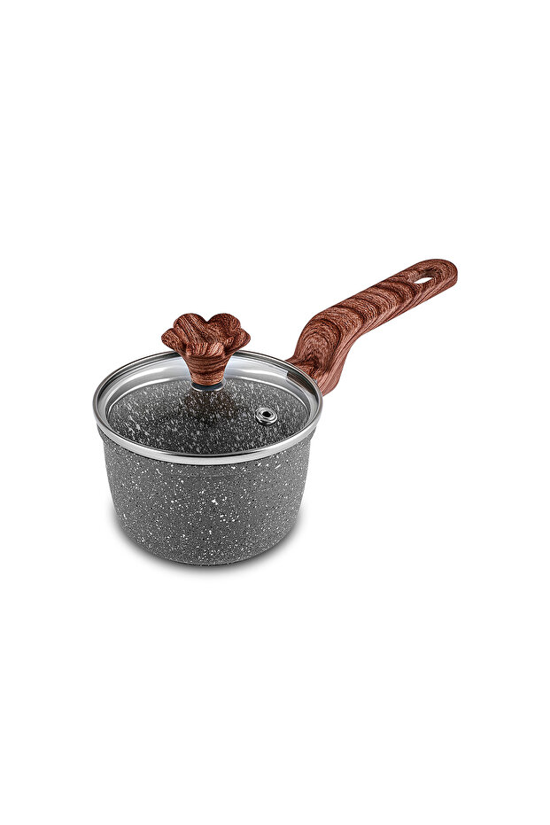 Dark Silver Biogranit Mini Sauce Pot 10 cm