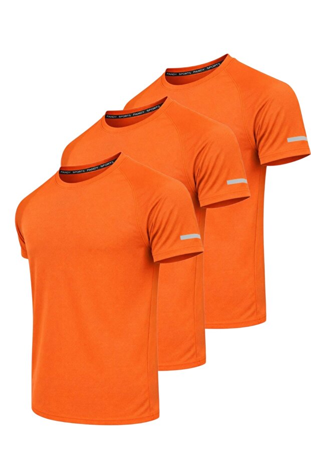 3-Pack of Quick-Dry Athletic Technical Sports T-Shirts