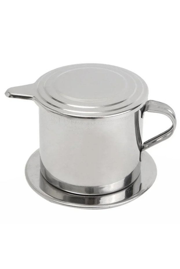 A Portable Coffee Drip Strainer Kitchen Tools Stainless Steel Coffee Filter Infuse Cup Vietnamese C.