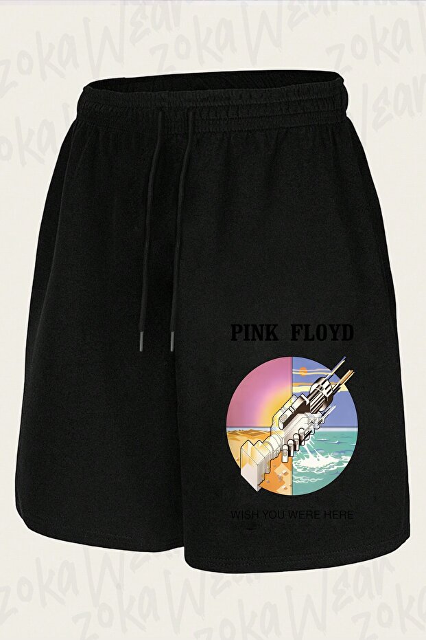 Unisex Pink Floyd V21 Design Printed Shorts