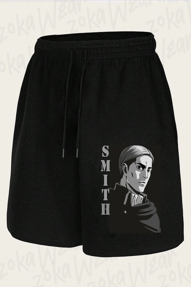 Unisex Aot Erwin Smith Anime Character Design Printed Shorts