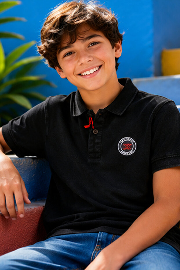 Boys Polo T-Shirt Short Sleeve