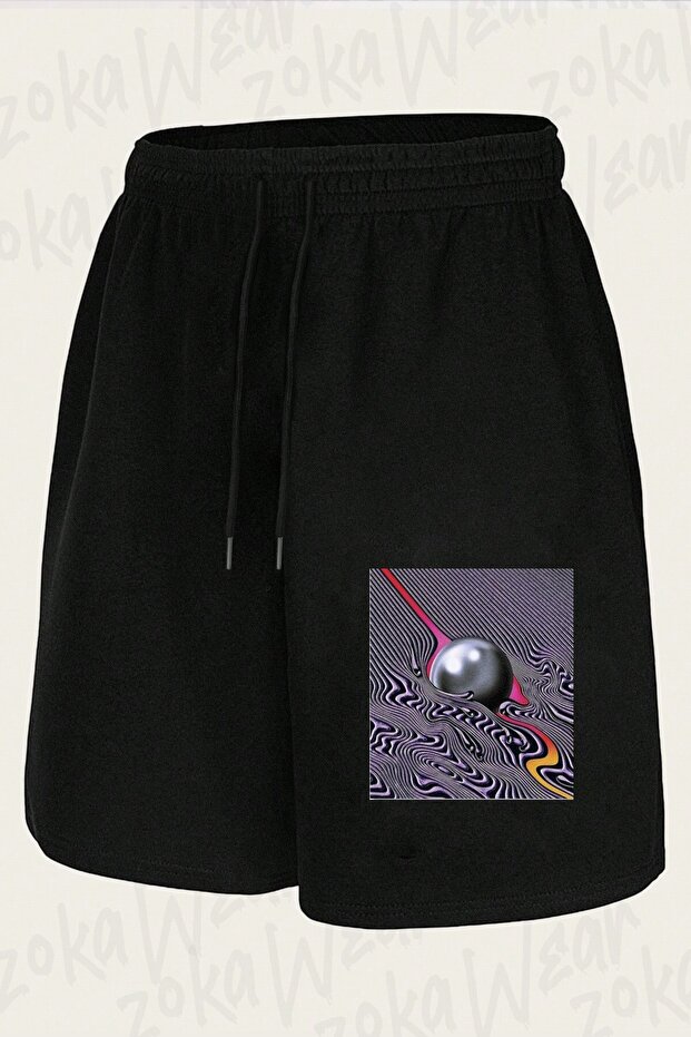 Unisex Tame Impala Design Printed Shorts