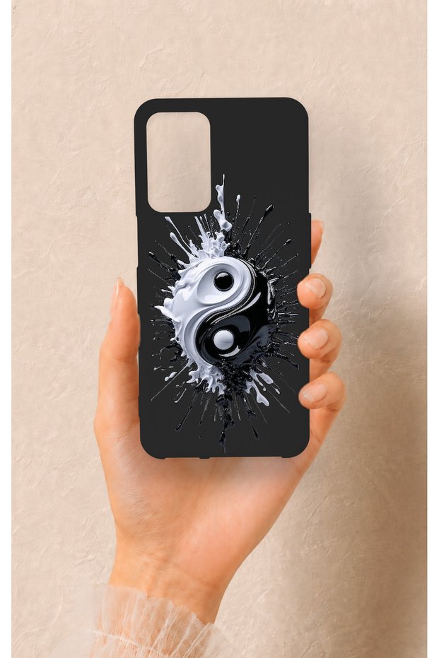 Oppo A16 Compatible Good and Bad Pattern Silicone Case