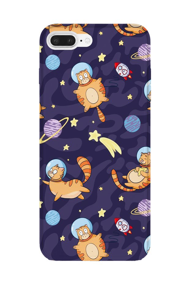 iPhone 7 Plus Compatible Printed Transparent Phone Case | Collection: Pawprint Stories