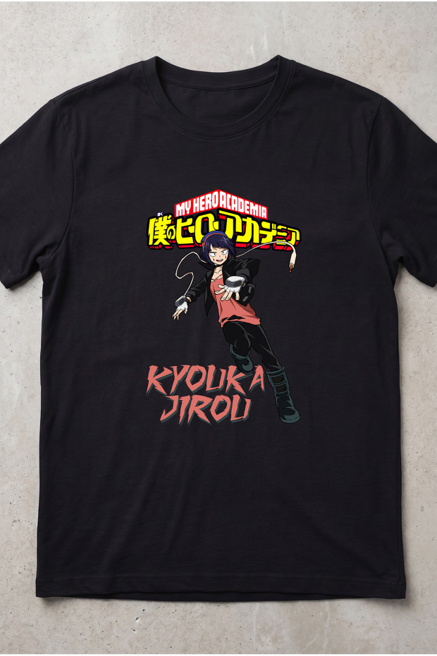 My Hero Academia Jirou Anime Printed Standard Cut Unisex Tshirt