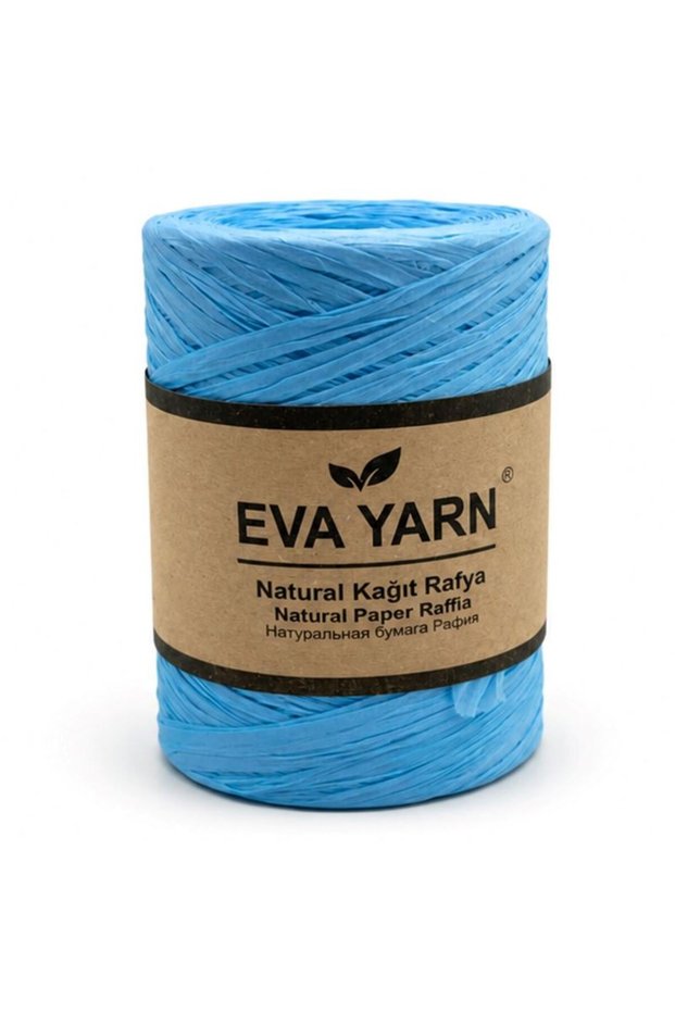 Raffia Yarn Soft Raffia 150 Grams 122 Baby Blue