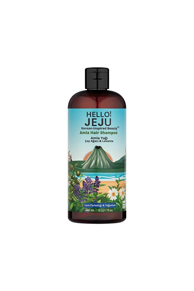 Jeju Amla Oil Anti-Hair Loss Supporting Shampoo 400 ml