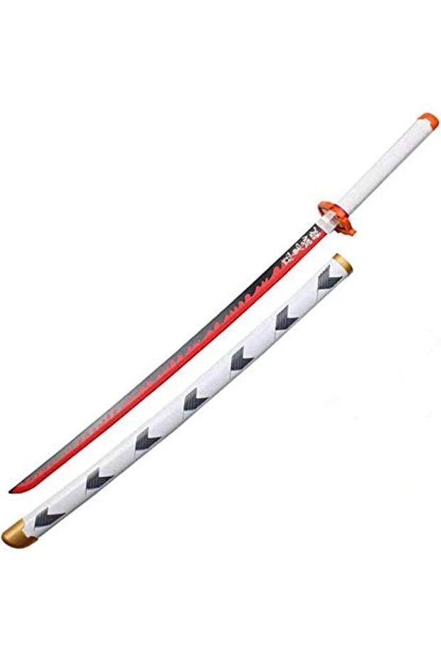 Demon Slayer Wood Sword Cosplay Prop Weapon Anime Wooden Sword